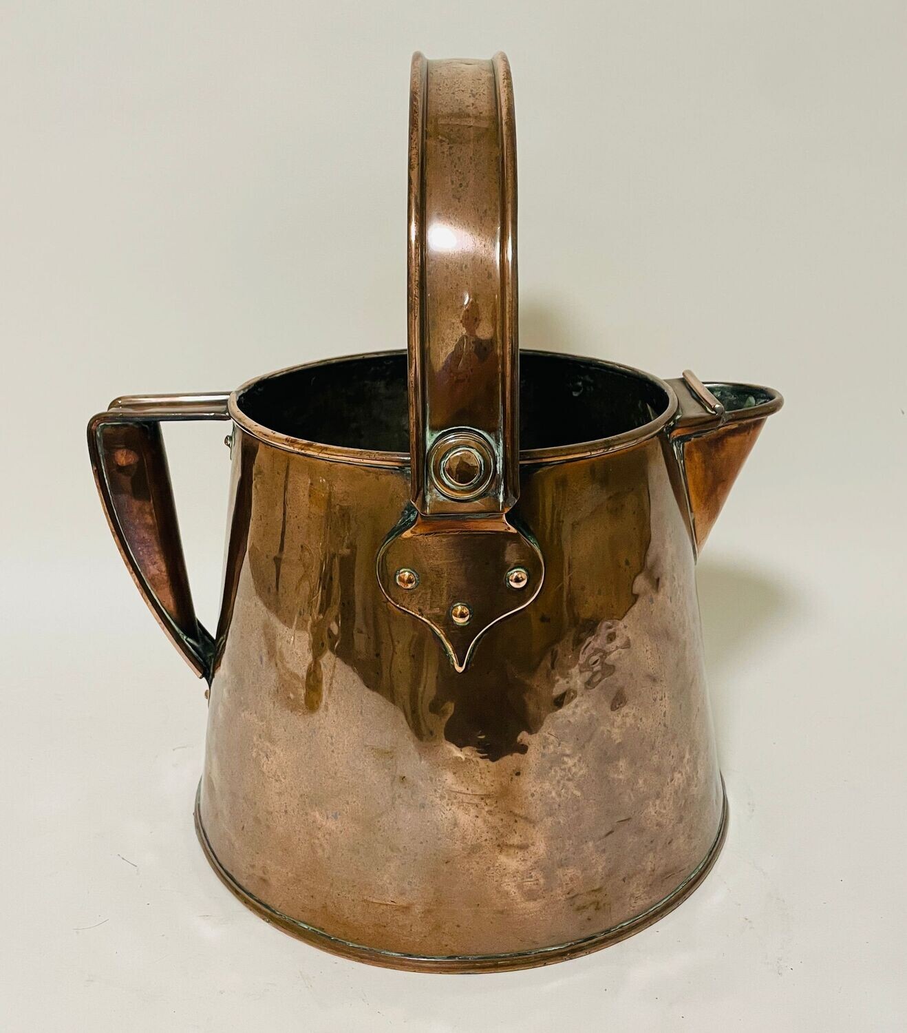 Antique Copper Milk Pail