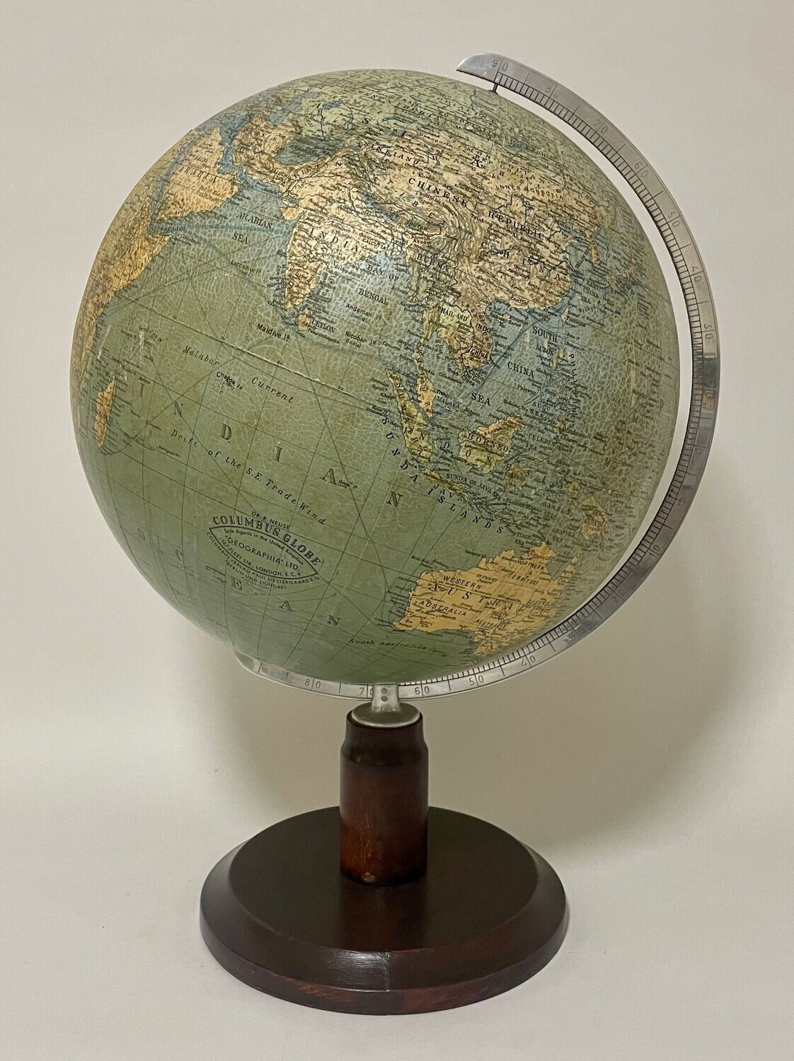 Vintage Columbus Globe