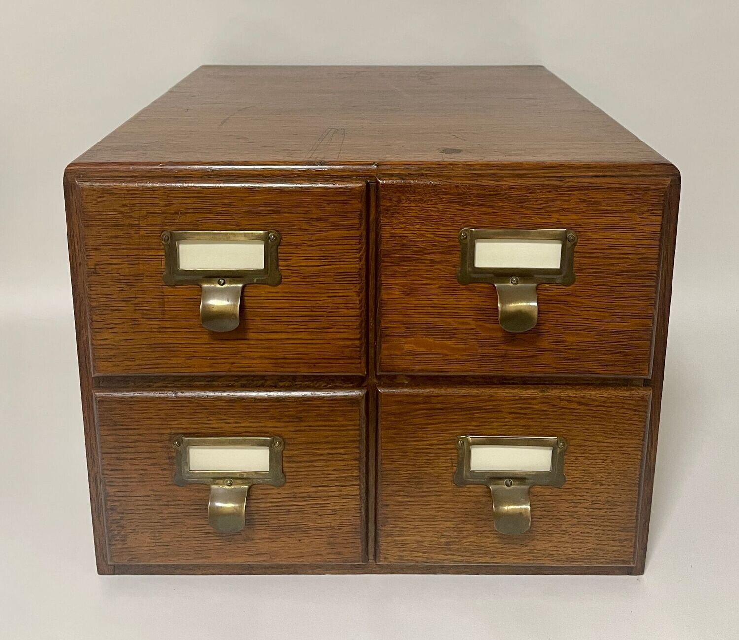 Antique Oak Filing Drawers