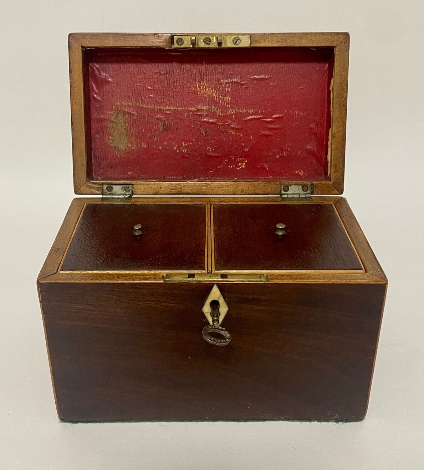 Georgian Mahogany Tea Caddy