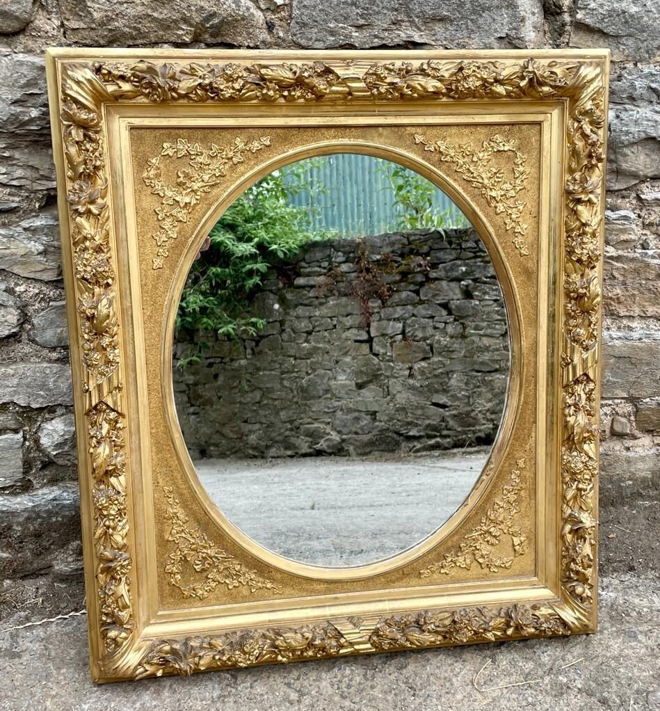 Antique Gilt Framed Mirror