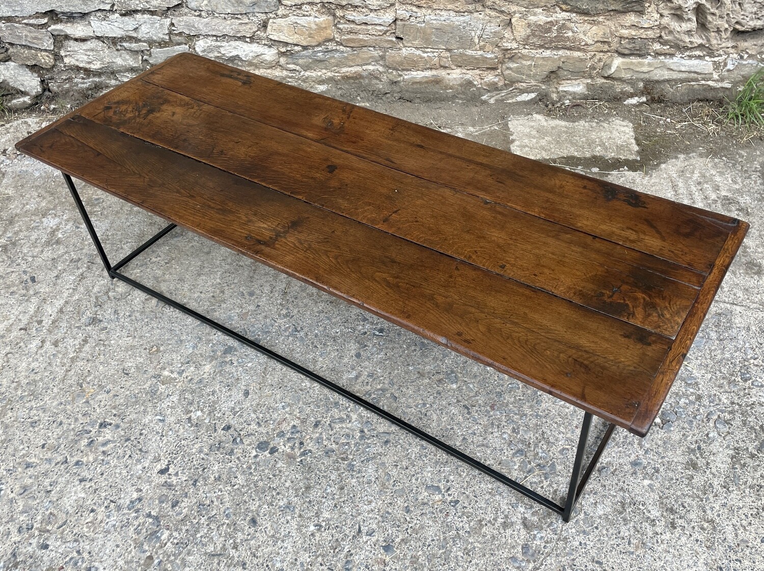 Reclaimed Antique Oak Coffee Table