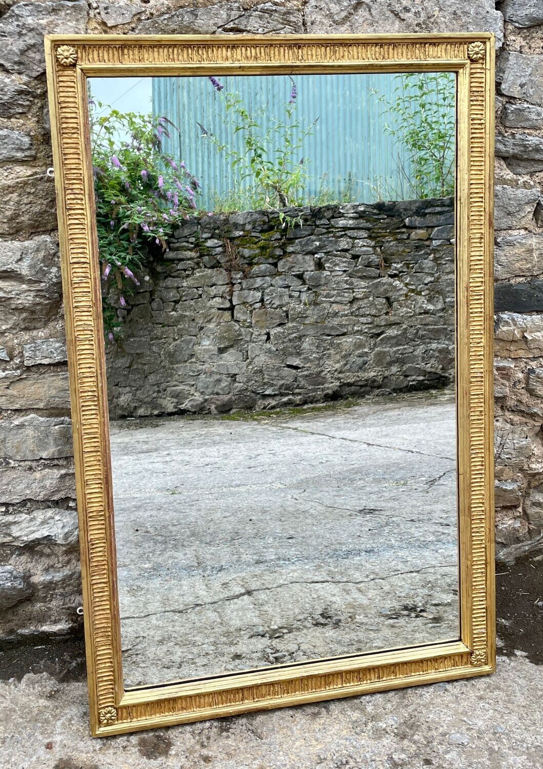 Antique Gilt Framed Wall Mirror
