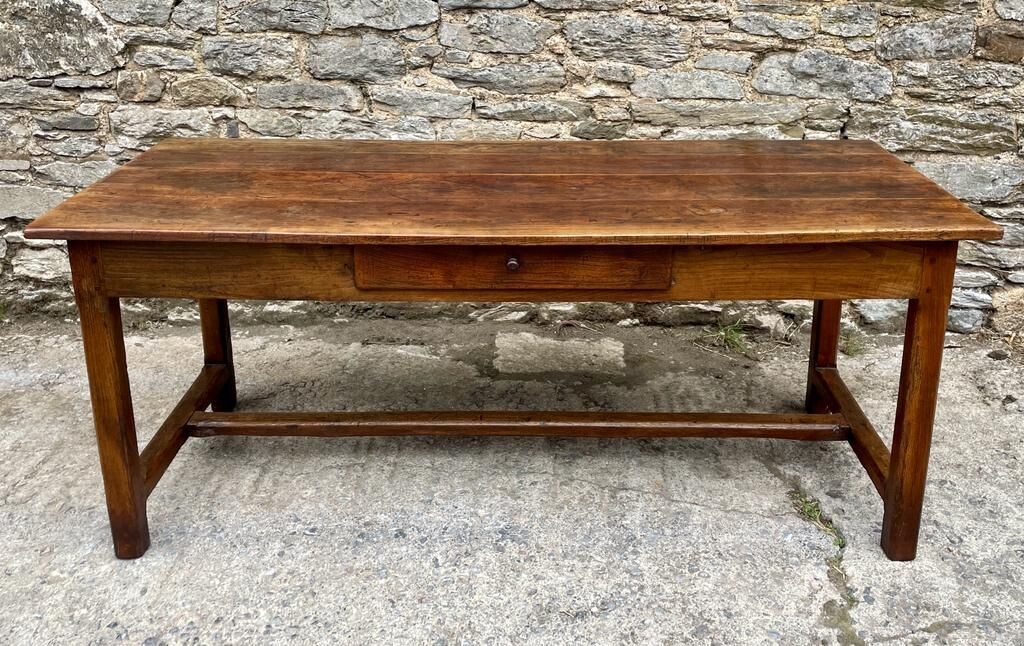 Antique French Chestnut Farmhouse Table