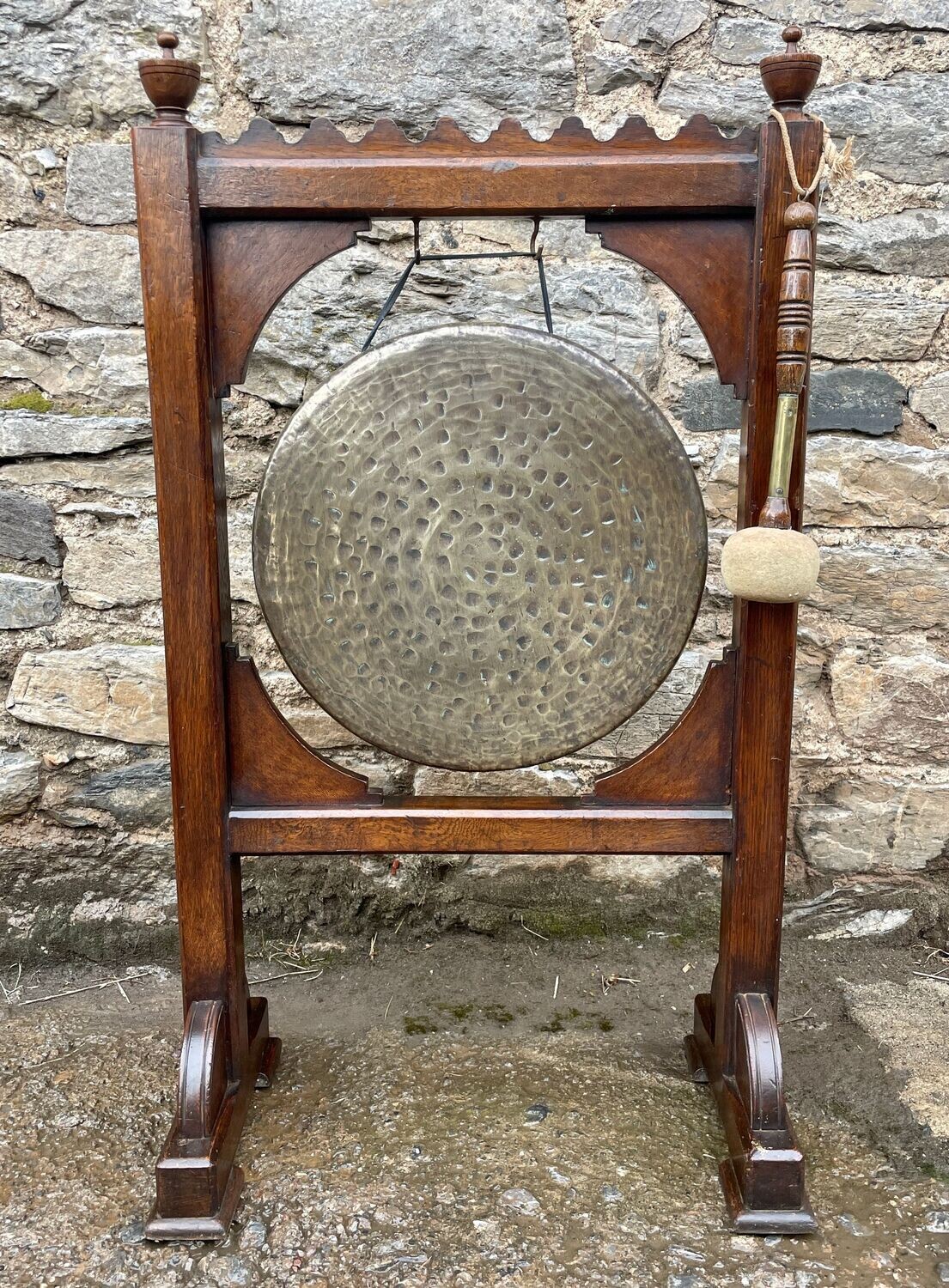 ​Victorian Oak Dinner Gong