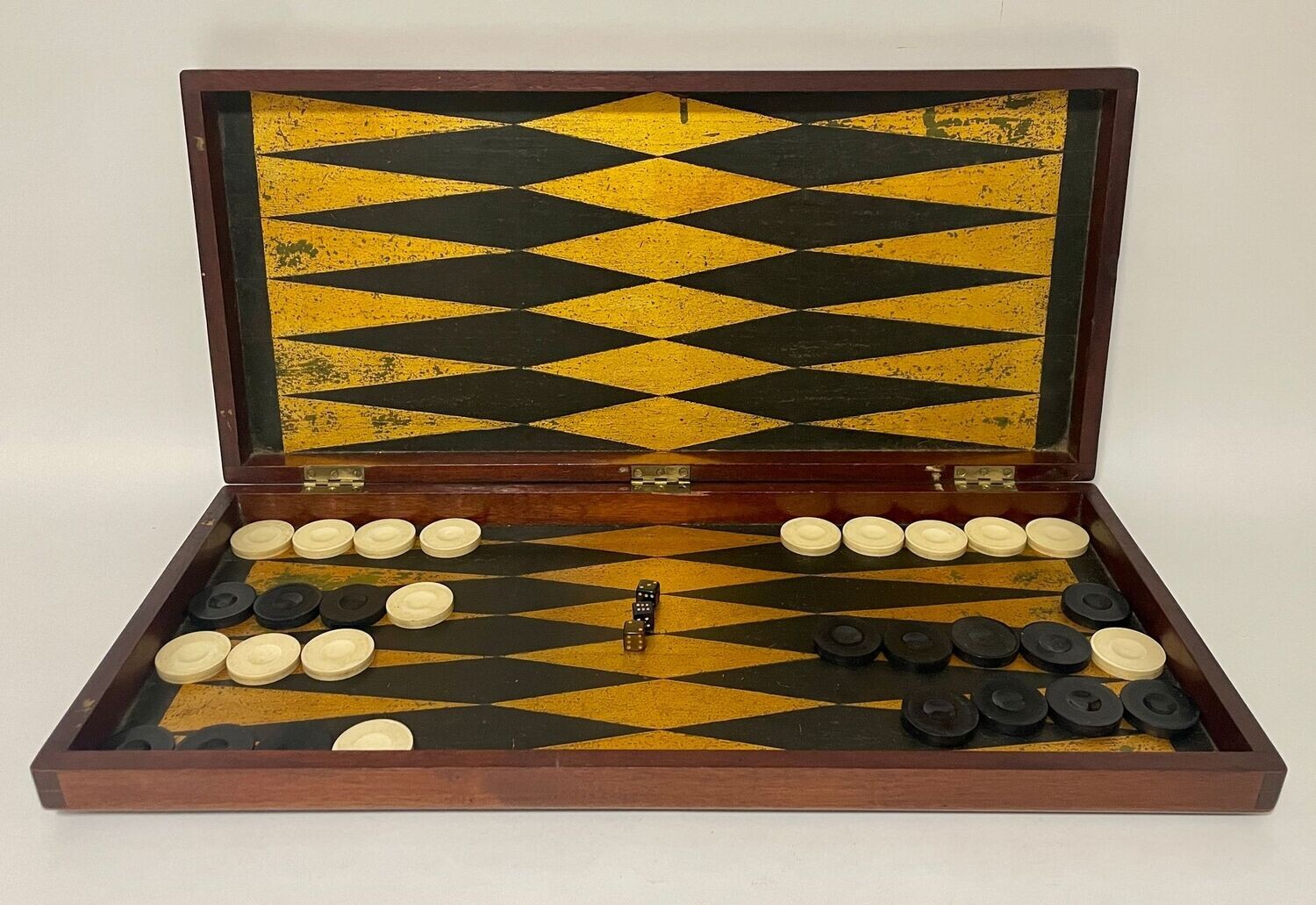 Edwardian Backgammon Set