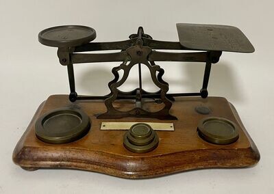 Antique Postal Scales and Weights