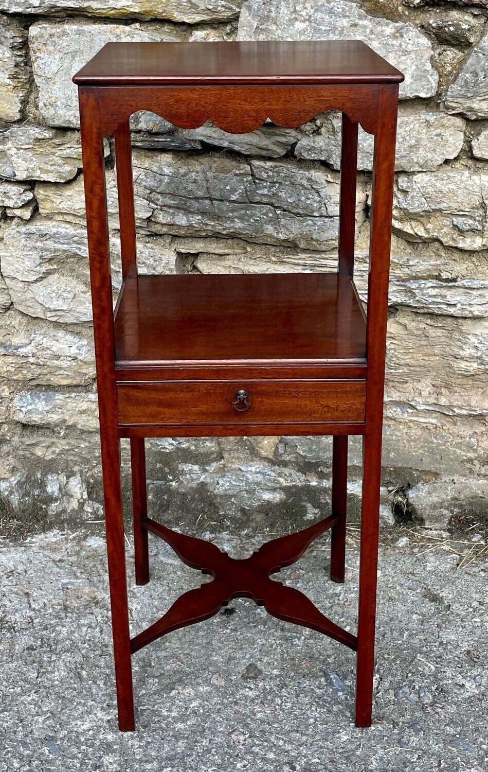 Georgian Mahogany Washstand