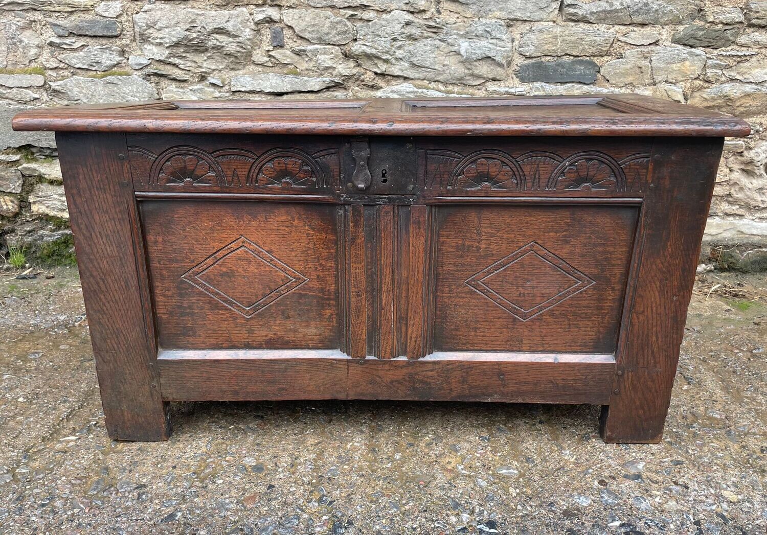 18th Century Oak Coffer