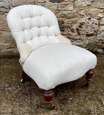 Victorian Howard Style Occasional Chair