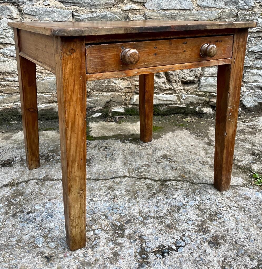 Small Antique Pine Table