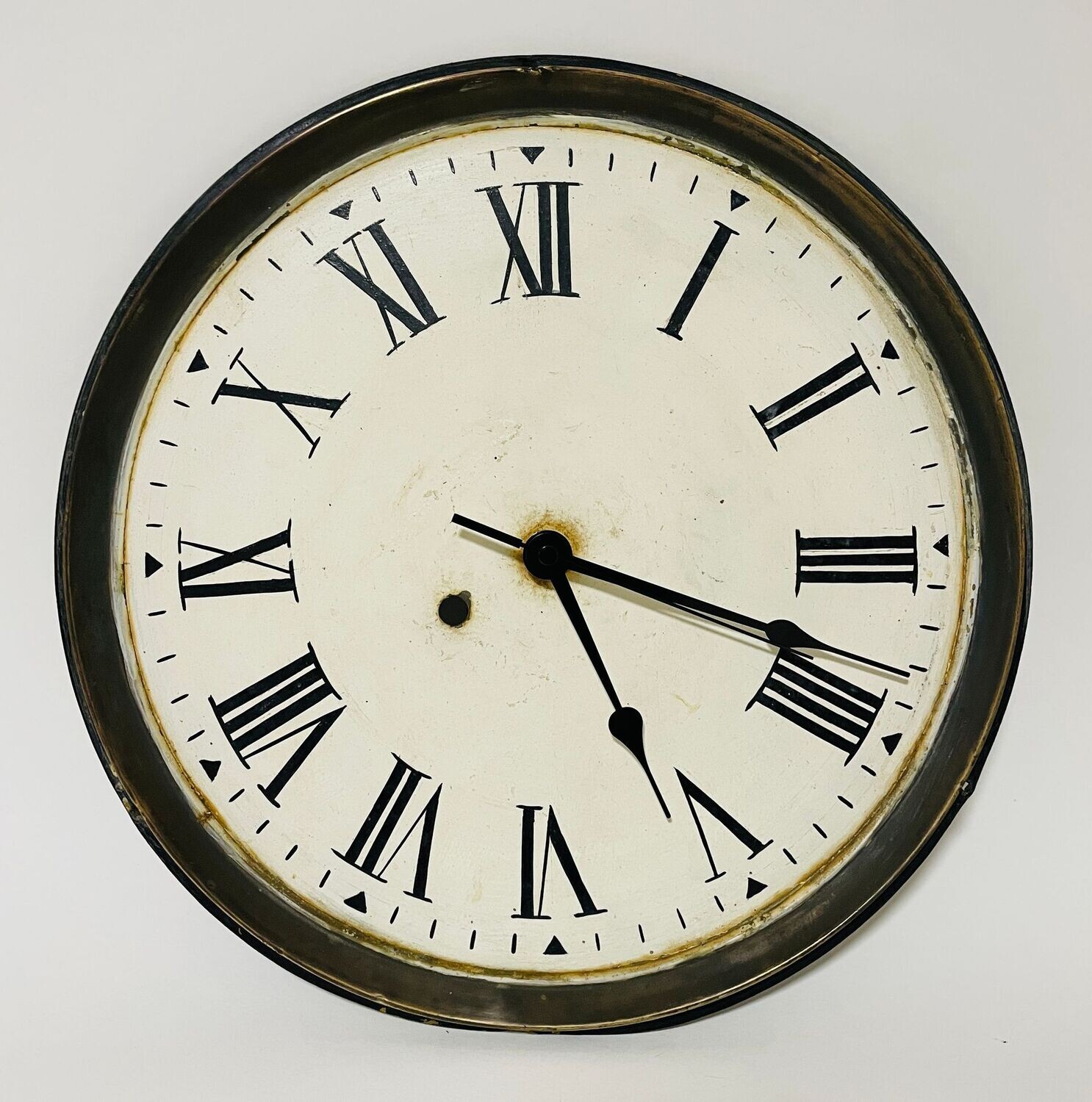Antique Clock Face converted to Quartz
