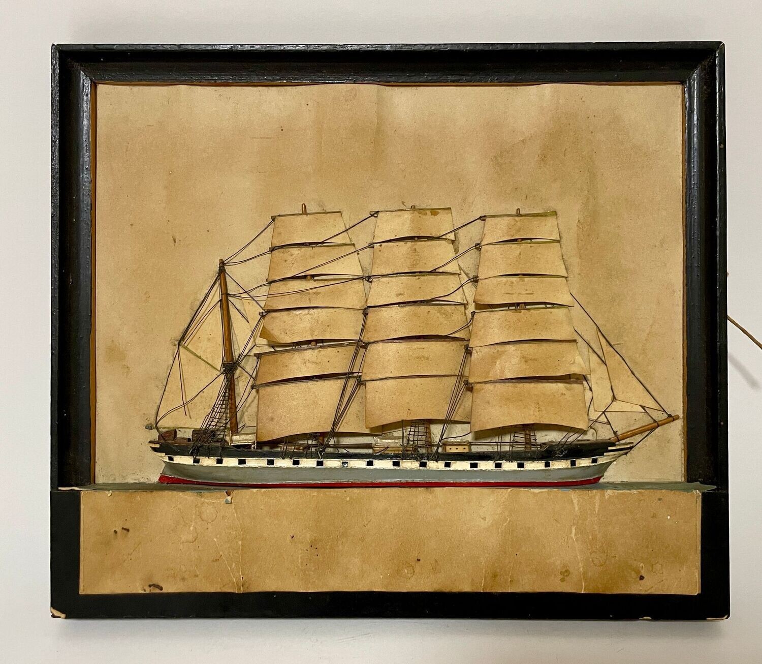 Naive Half Block Model Ship of Archibald Russell