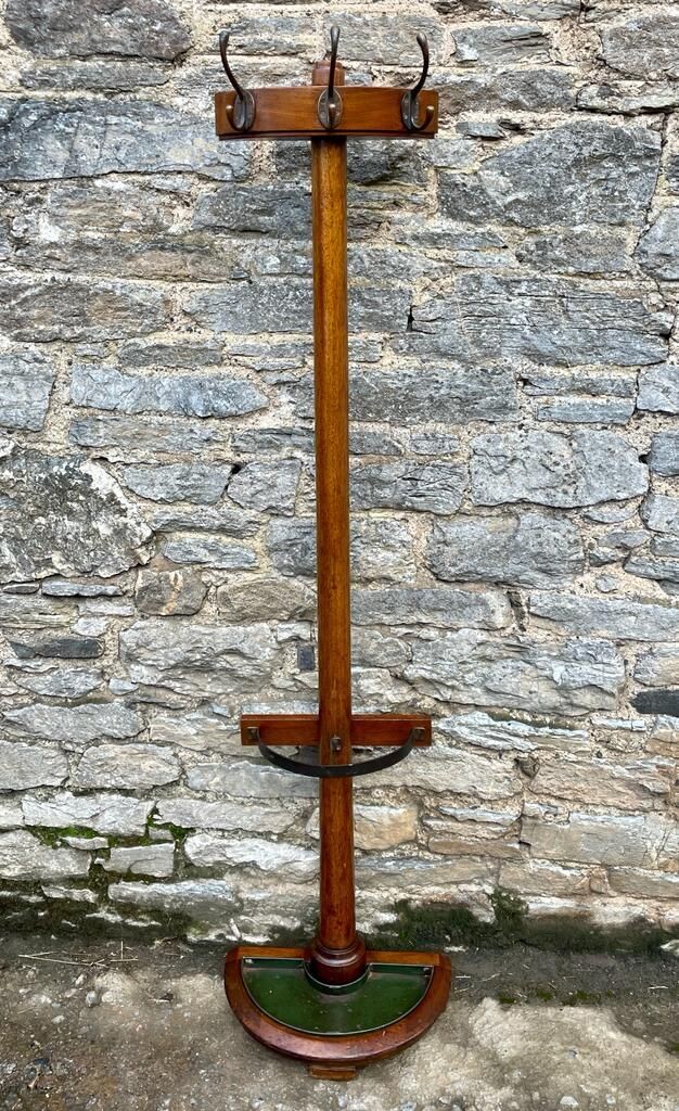 Antique Demi-Lune Hall Stand