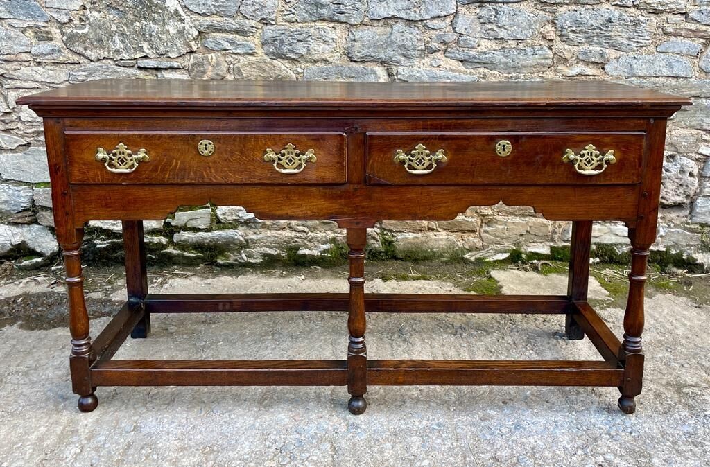 Georgian Oak Dresser Base