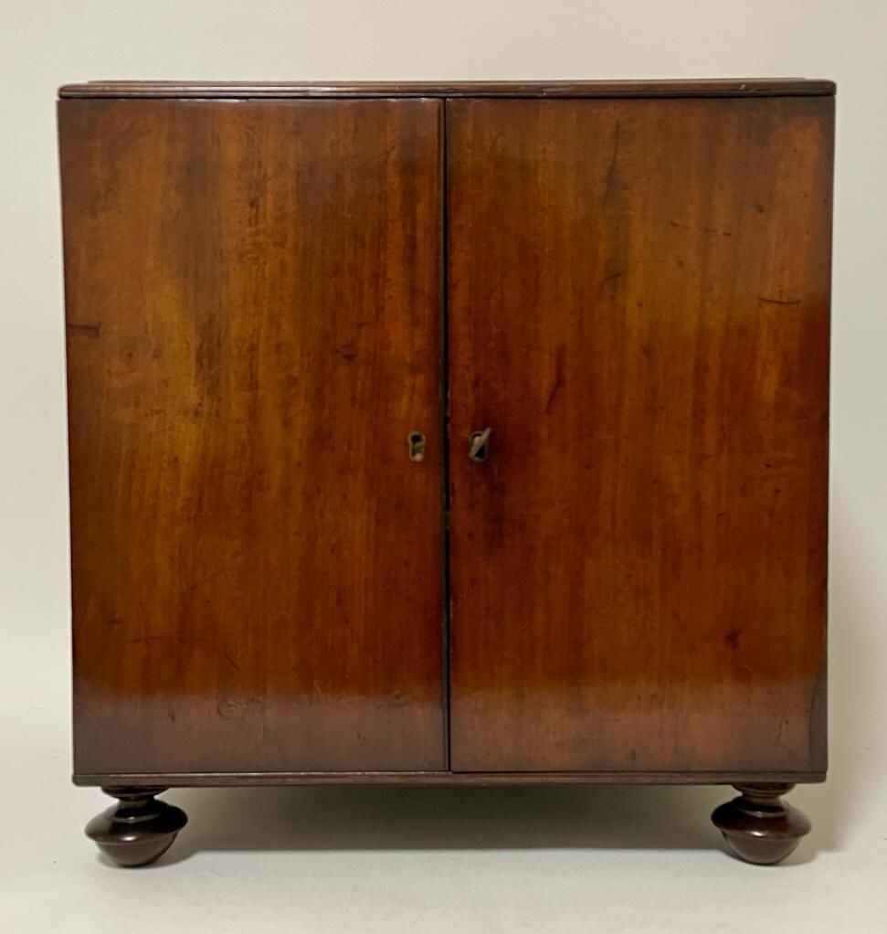 Regency Mahogany Table Cabinet
