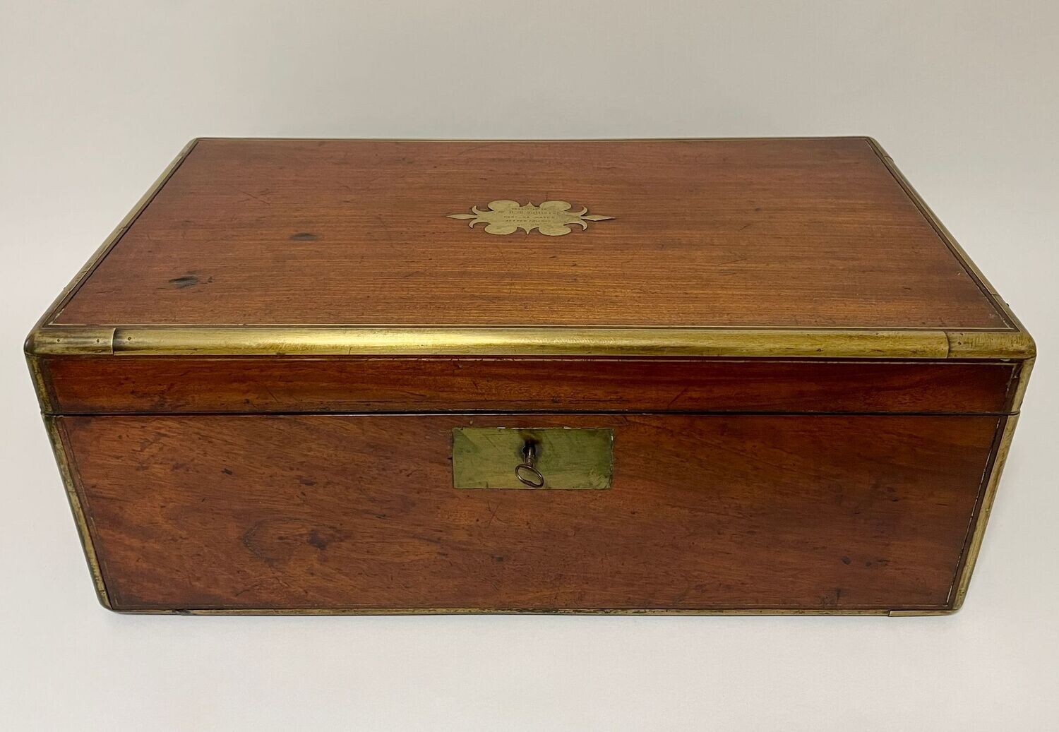 Victorian Mahogany Writing Slope with Secret Drawers