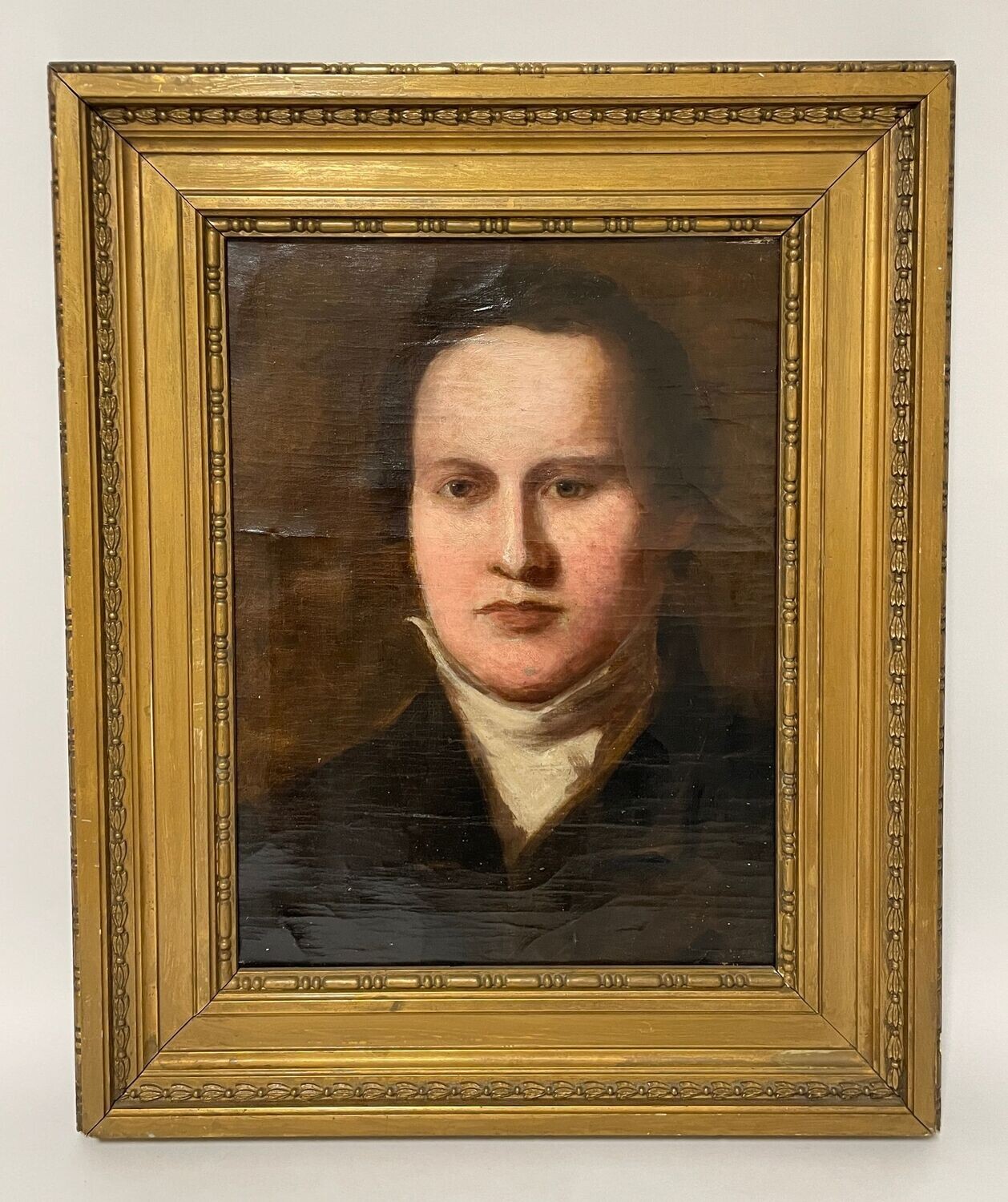 Oil on Canvas Portrait of a Gentleman