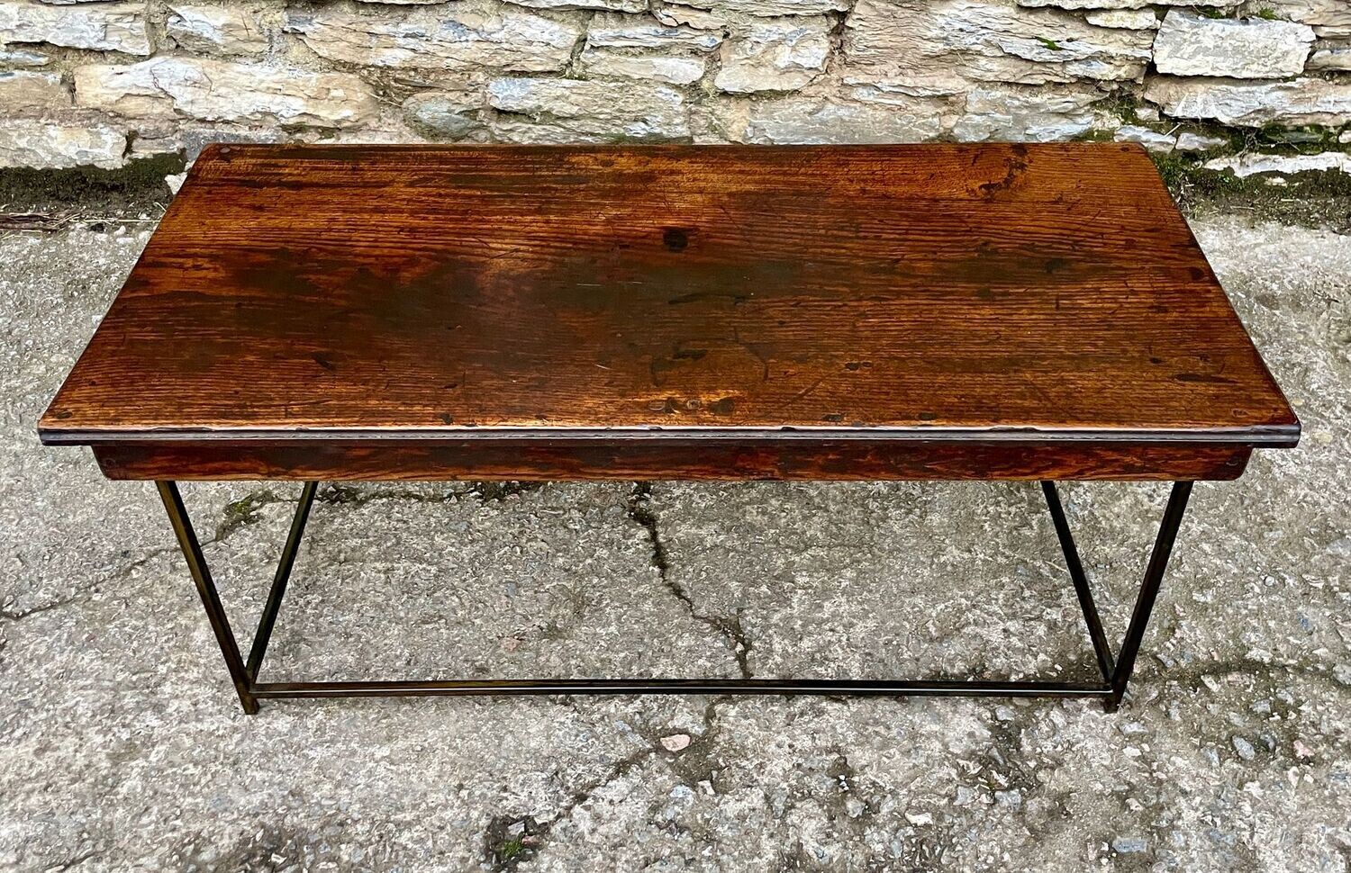 ​Reclaimed Antique Oak Coffee Table