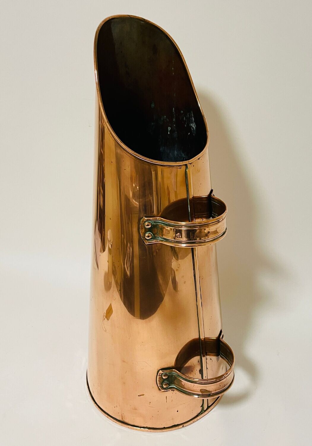 Victorian Copper Coal Scuttle