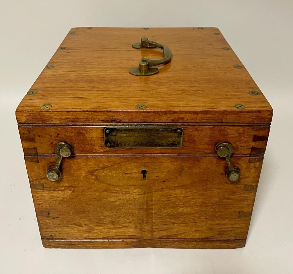 Antique Military Range Finder Box