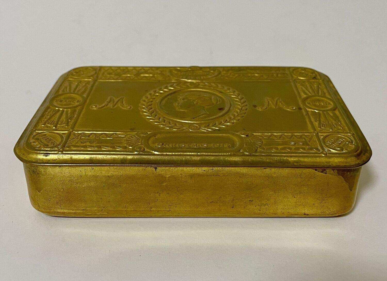 Original WWI 1914 Princess Mary Tin