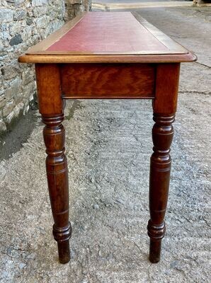 Antique 7ft Narrow Console Reading Table