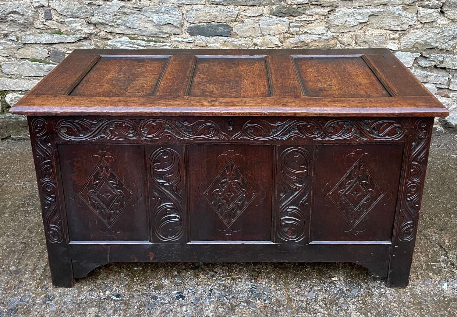 18th Century Oak Coffer