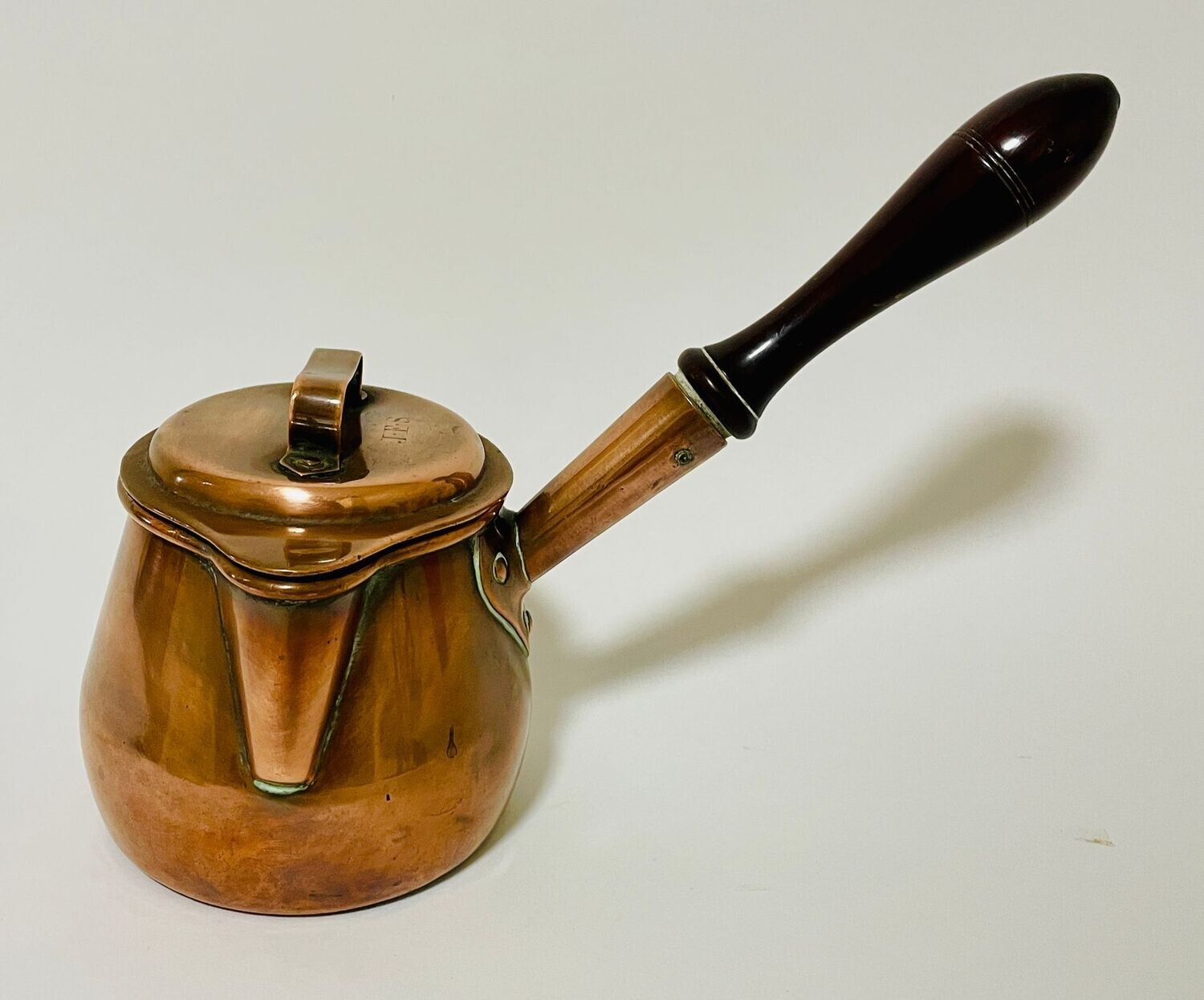 Georgian Copper Brandy Warmer