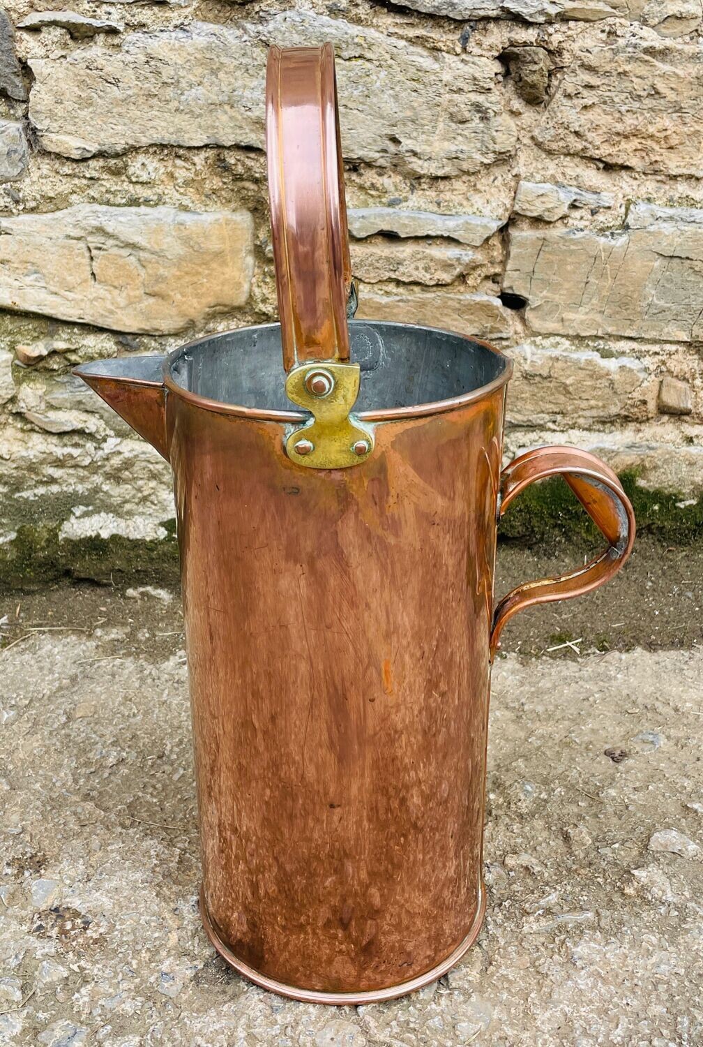 Victorian Copper Measuring Pail