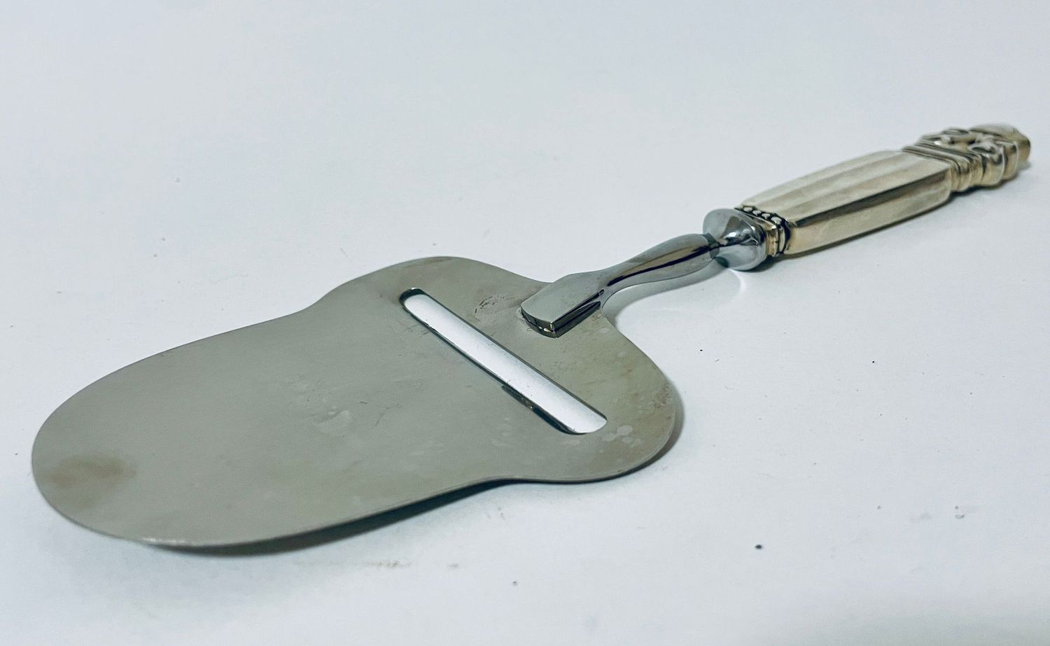 Georg Jensen Silver Handled Cheese Slicer