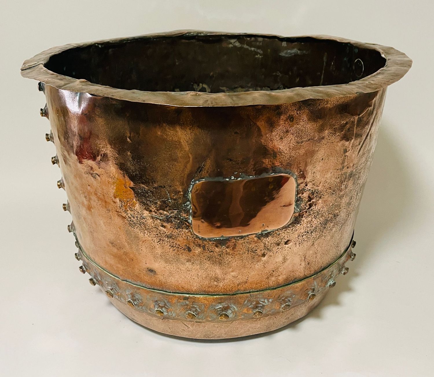 Victorian Copper Riveted Boiler