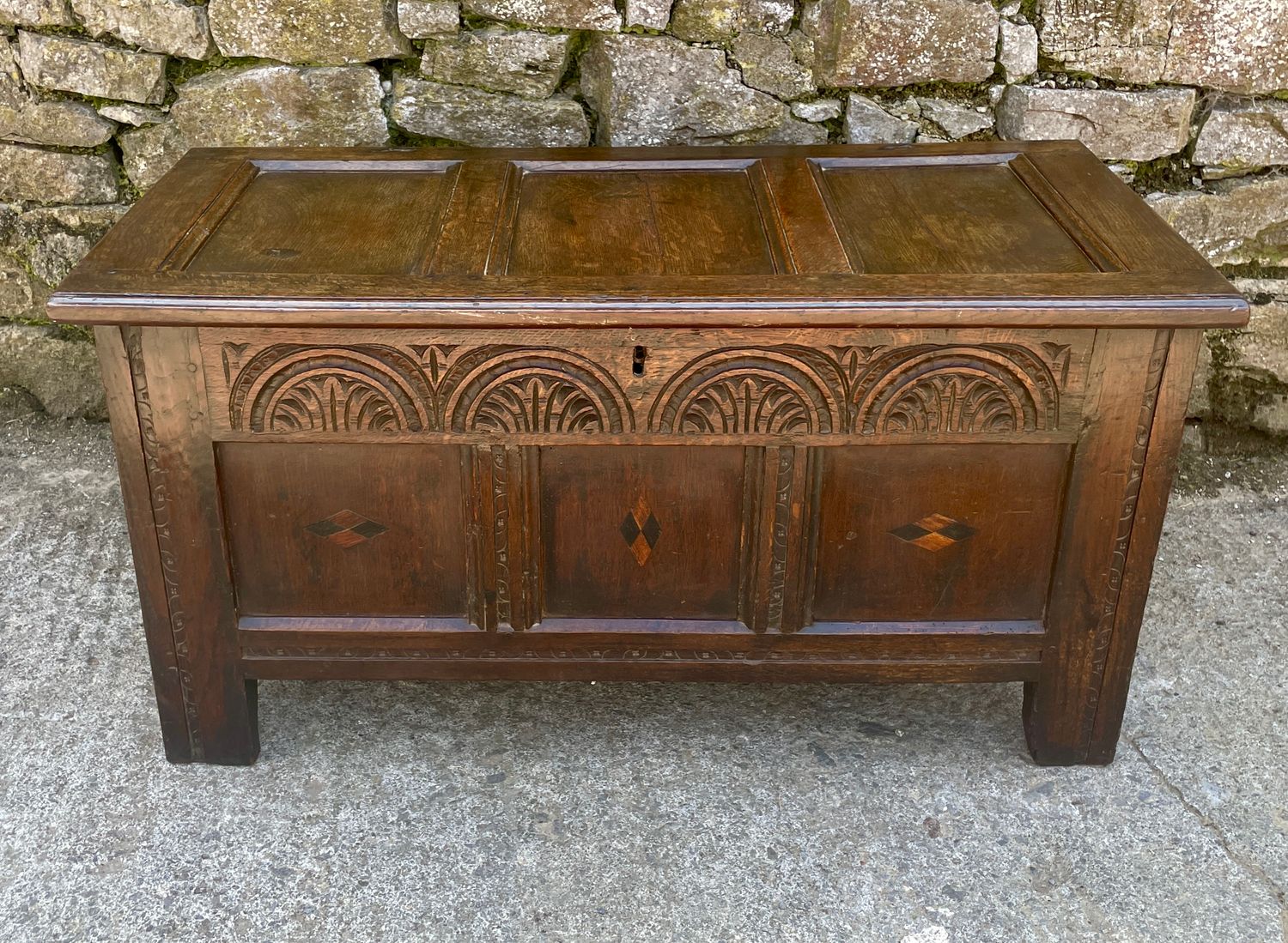 18th Century Oak Coffer