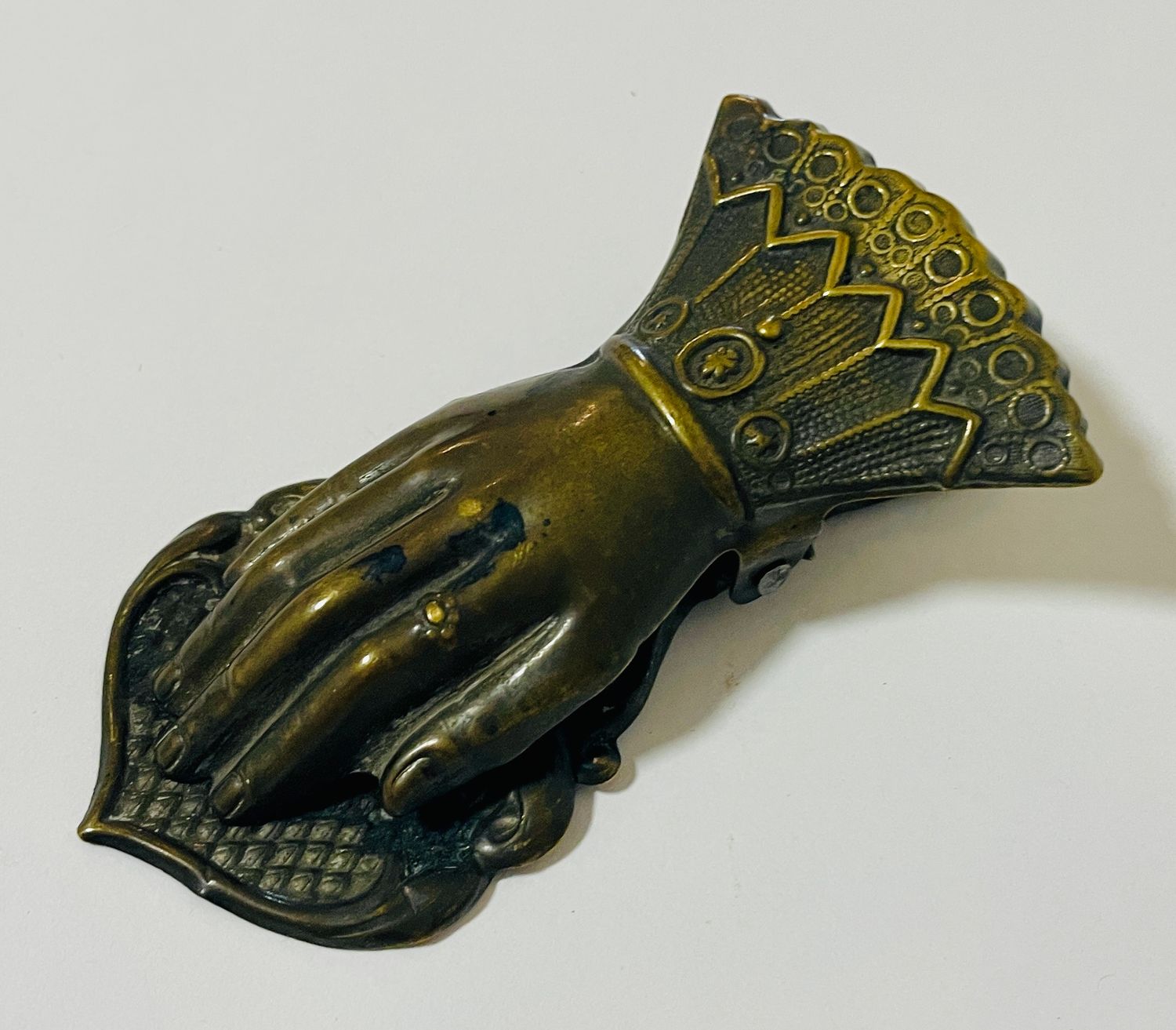 Antique Brass Letter Clip