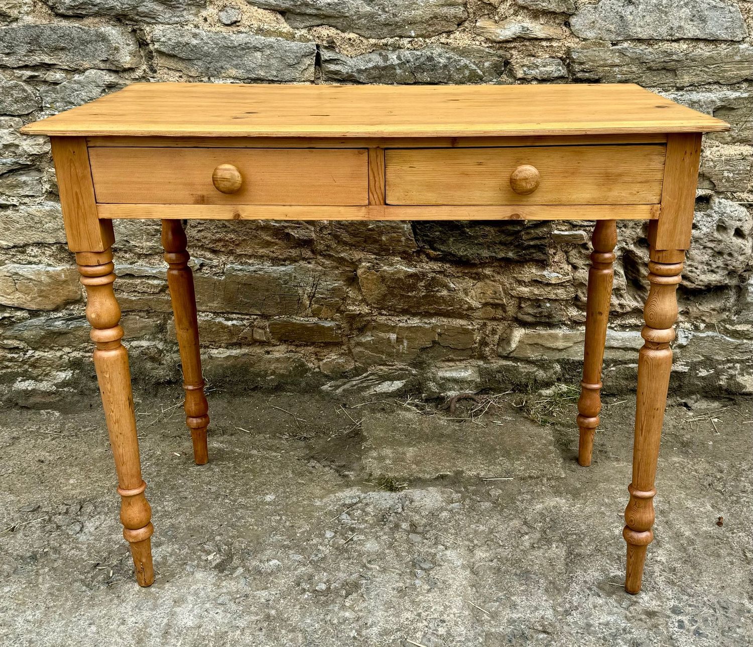 Antique Pine Side Table