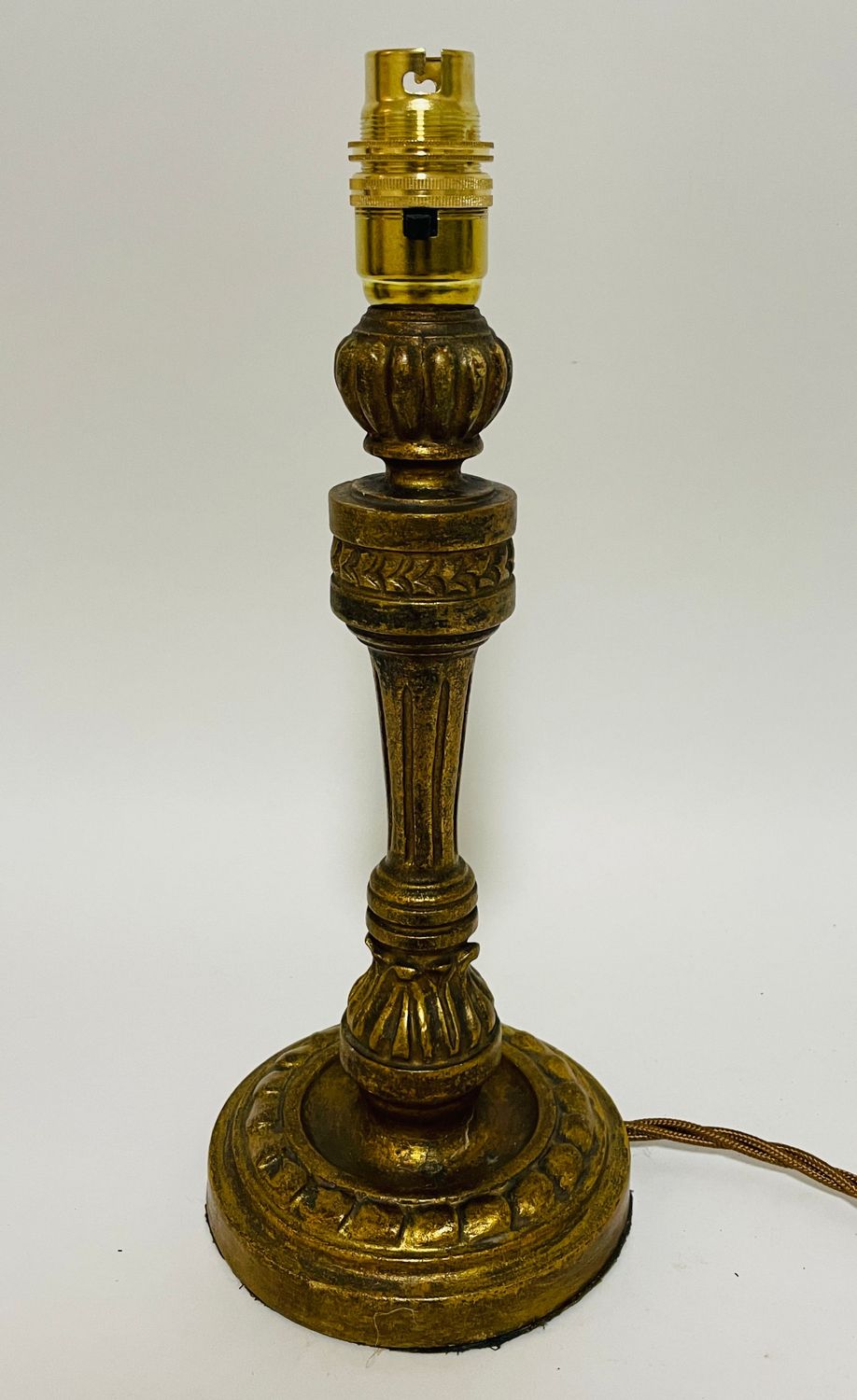 Antique Giltwood Table Lamp