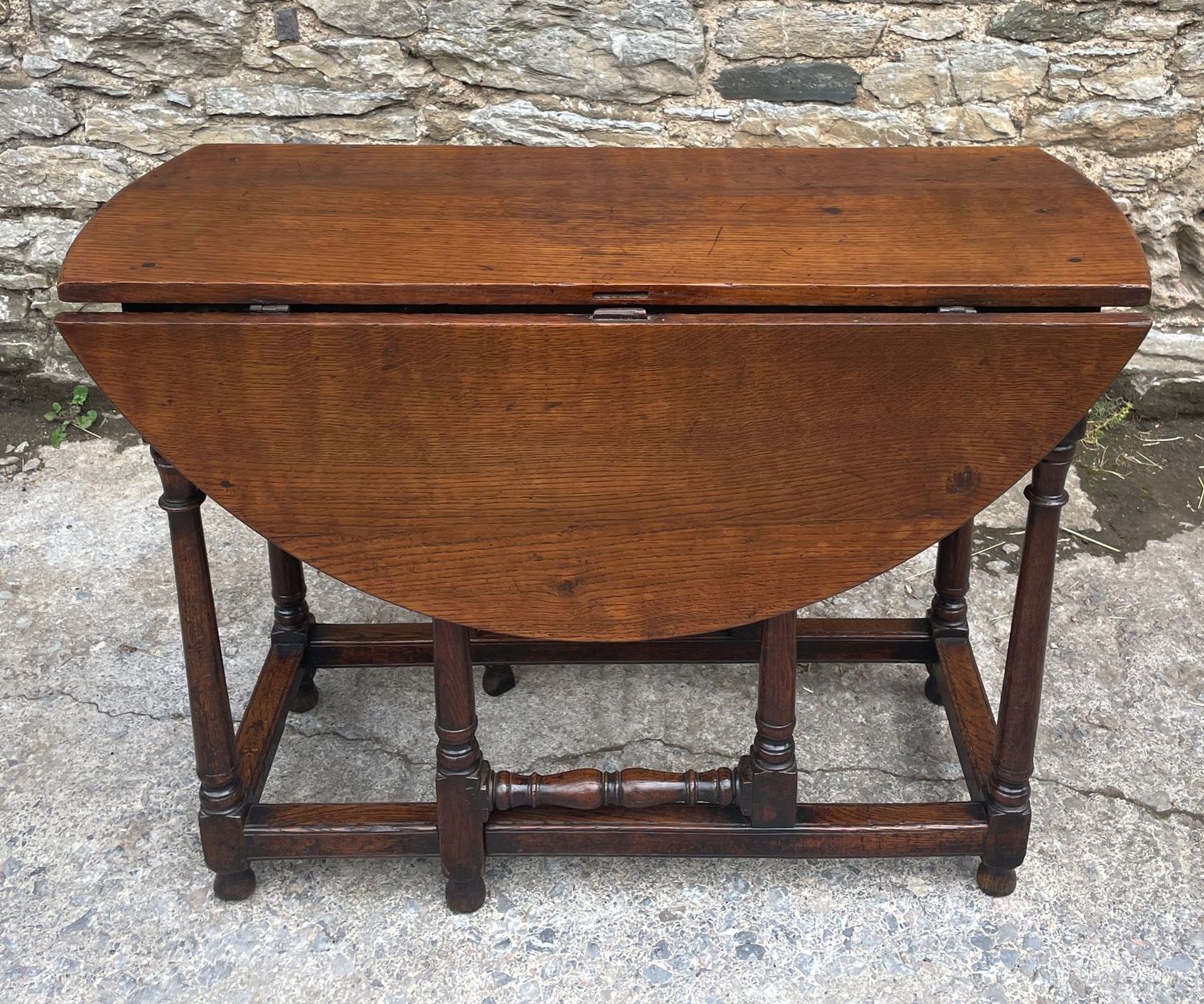 Small 18th Century Oak Gateleg Table