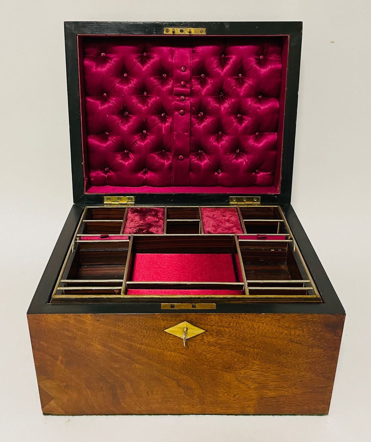 Victorian Inlaid Jewellery Box