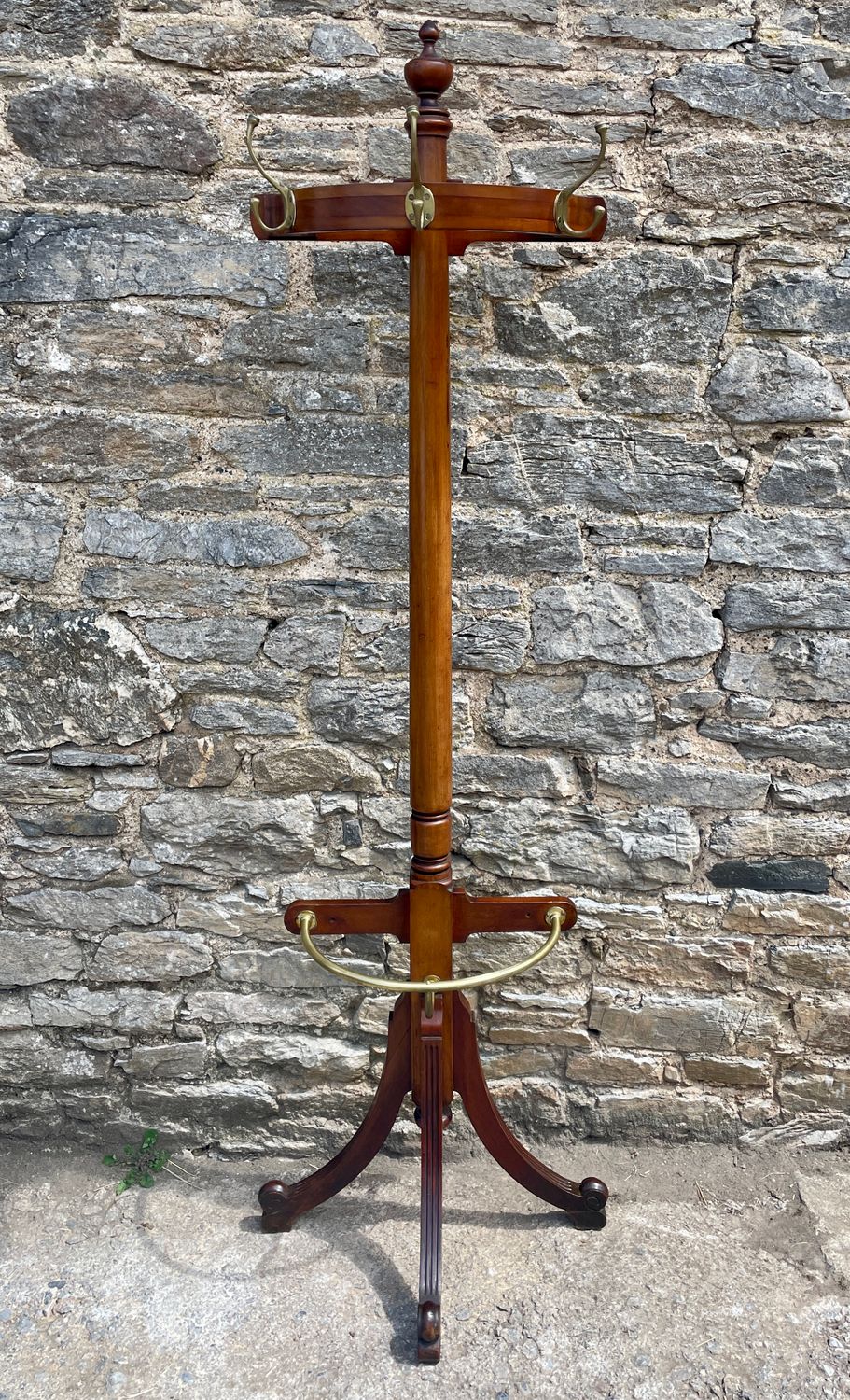 Edwardian Mahogany Hall Stand