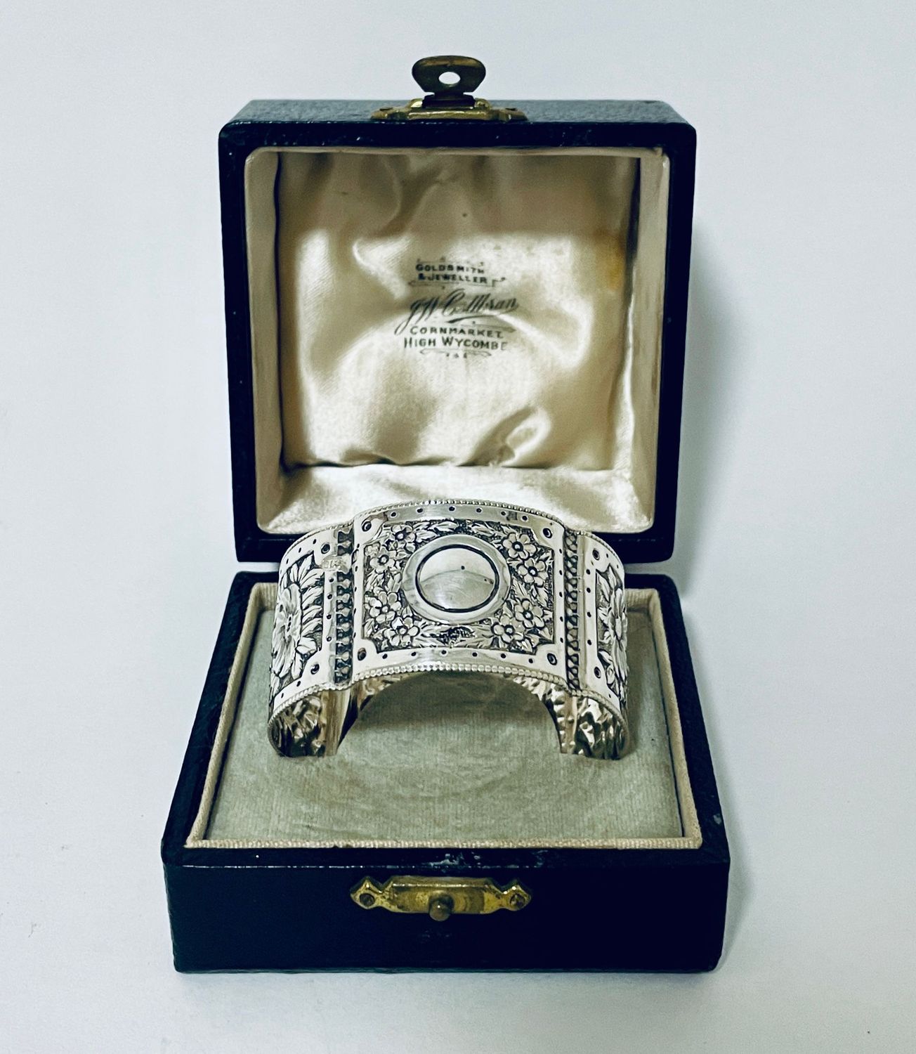 Victorian Silver Christening Napkin Ring