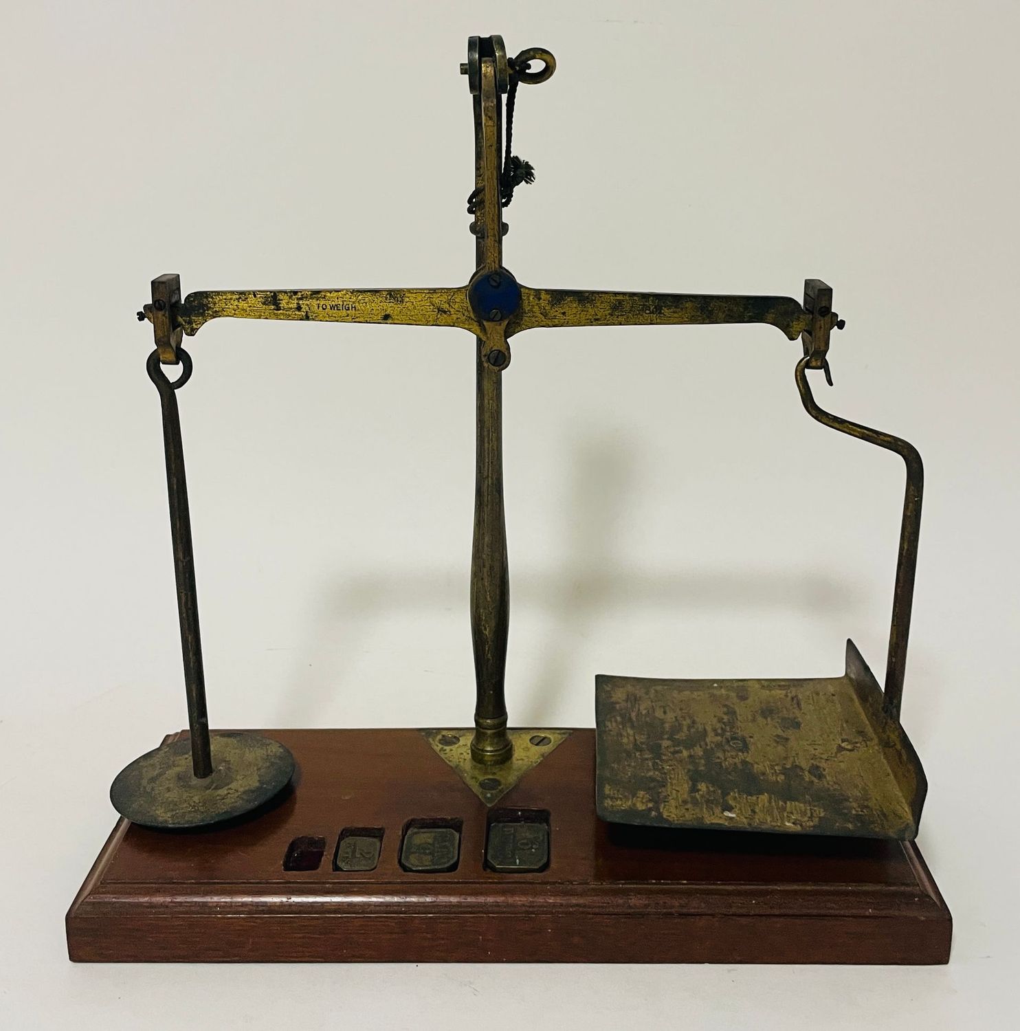 Antique Letter Scales