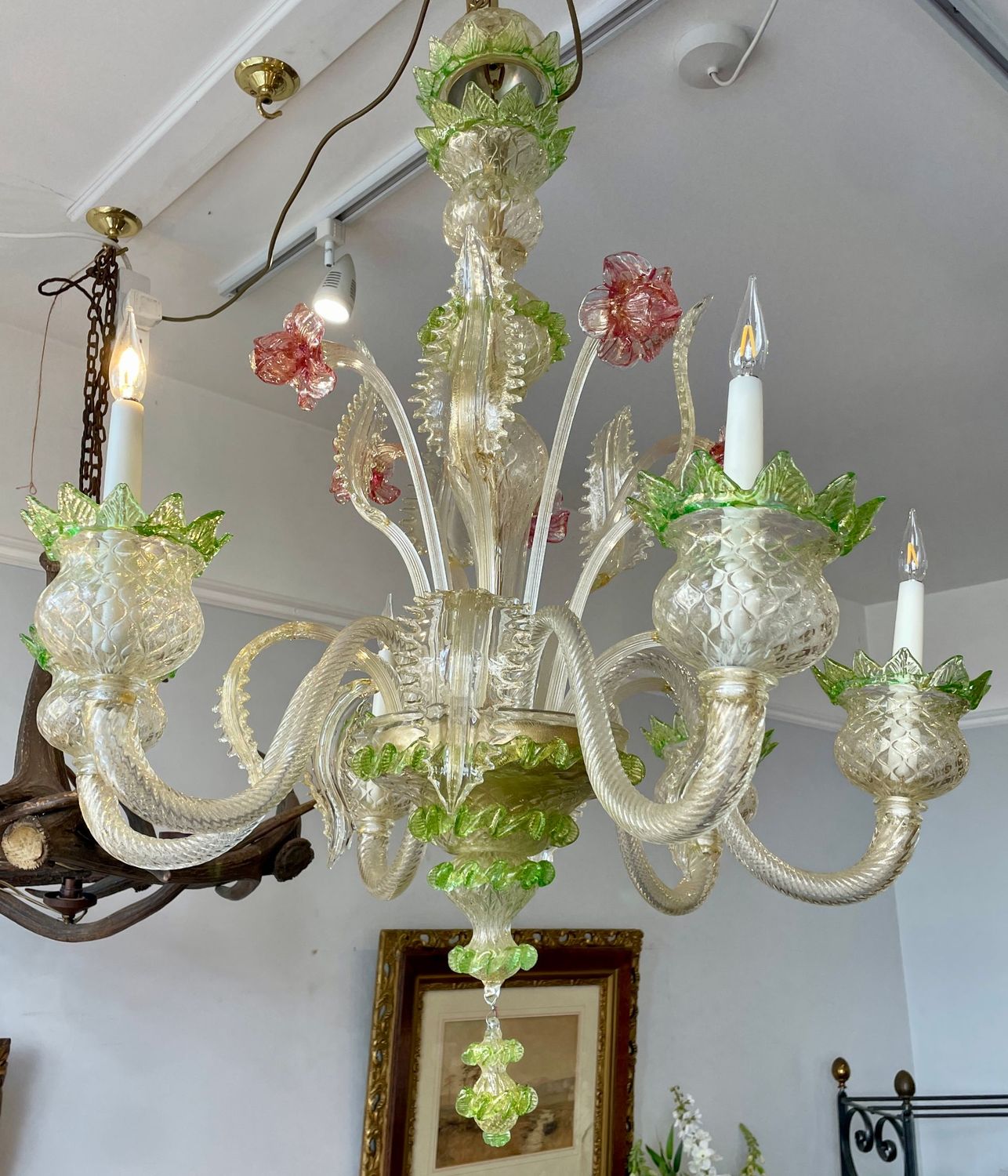 Murano Glass Chandelier