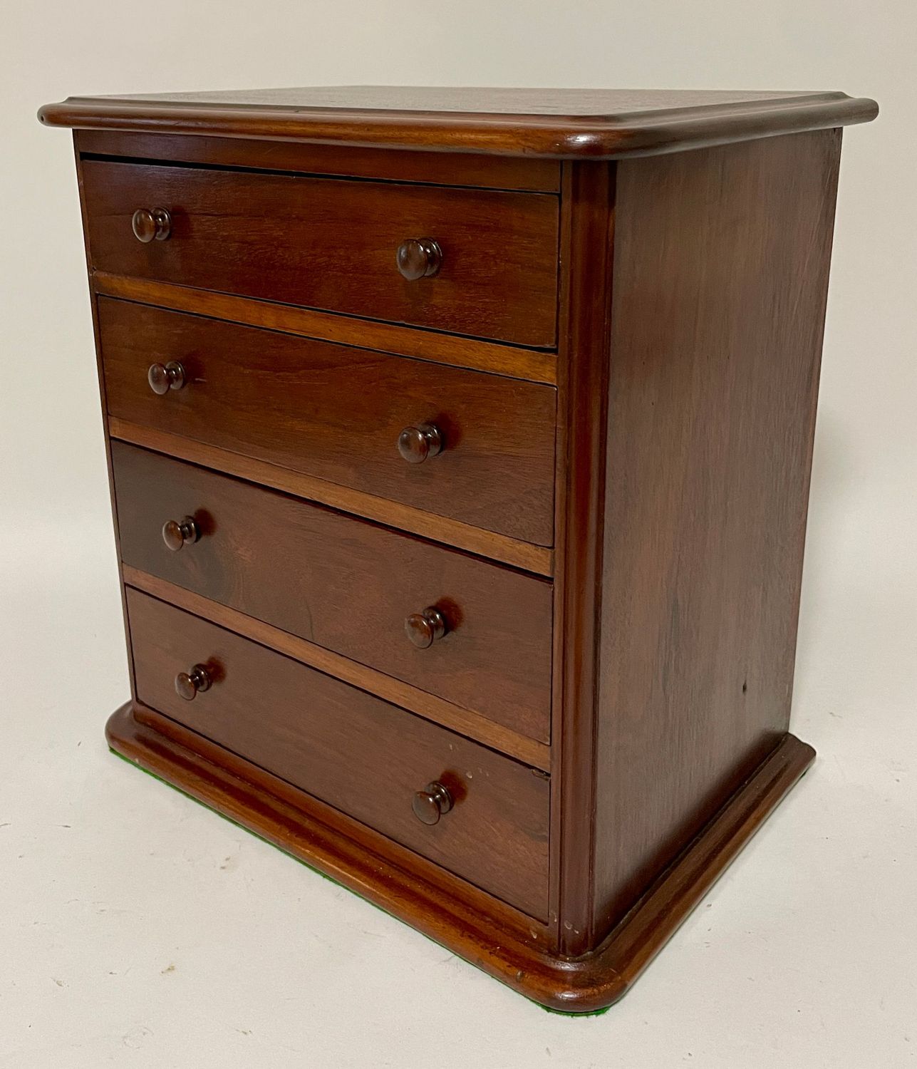 Antique Mahogany Miniature Chest of Drawers