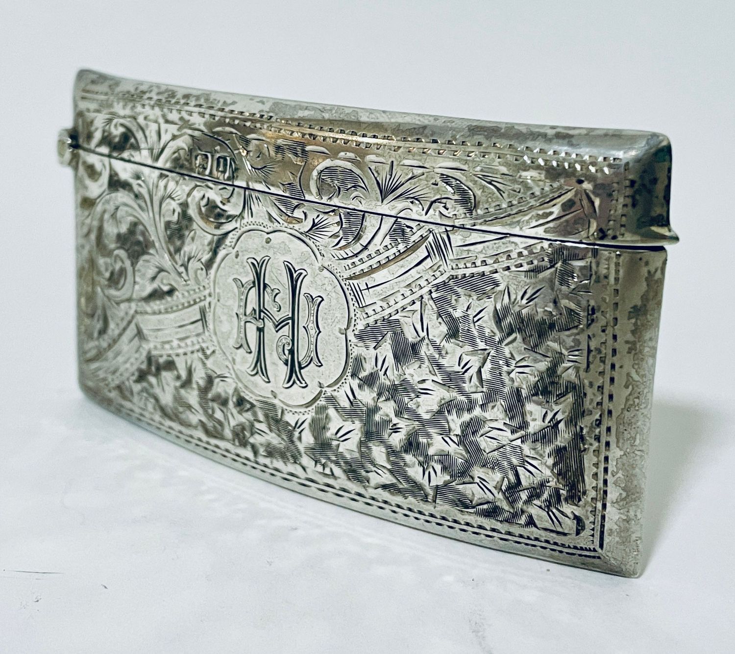 Antique Silver Card Case