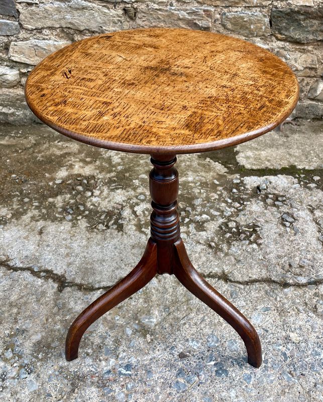 Georgian Oak Wine Table