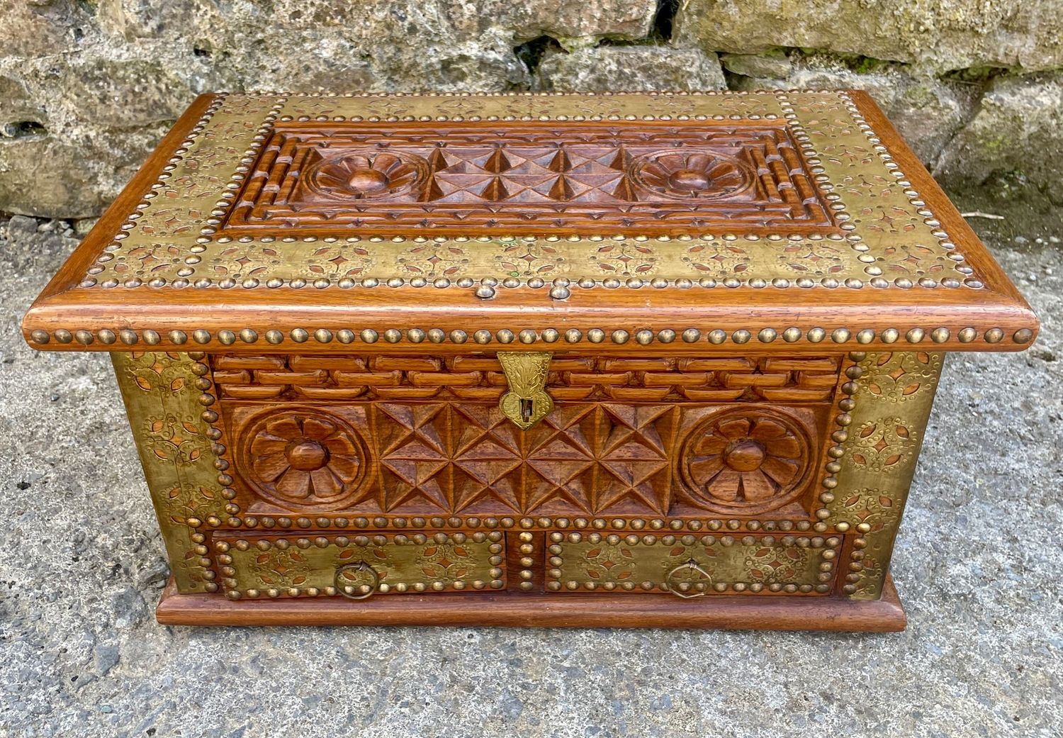 Small Zanzibar Studded Chest