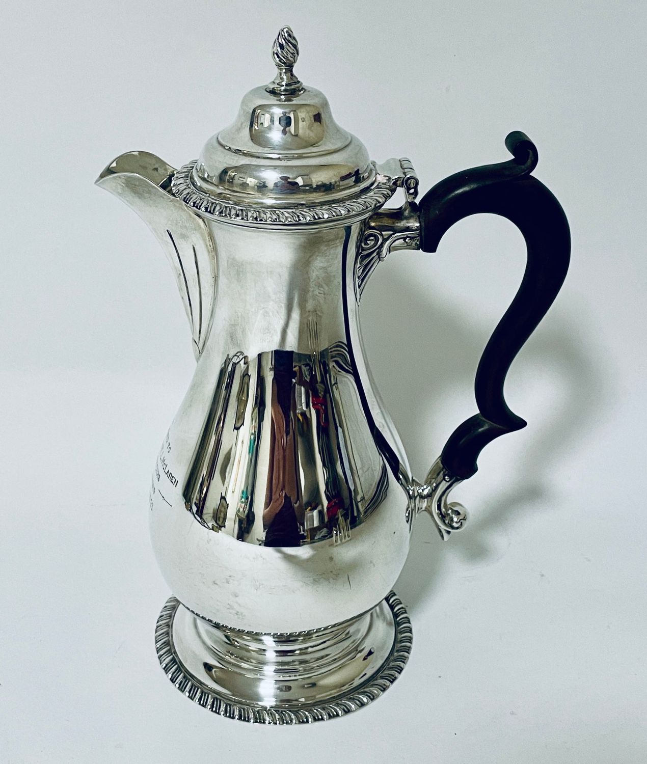 Antique Silver Hot Water Jug