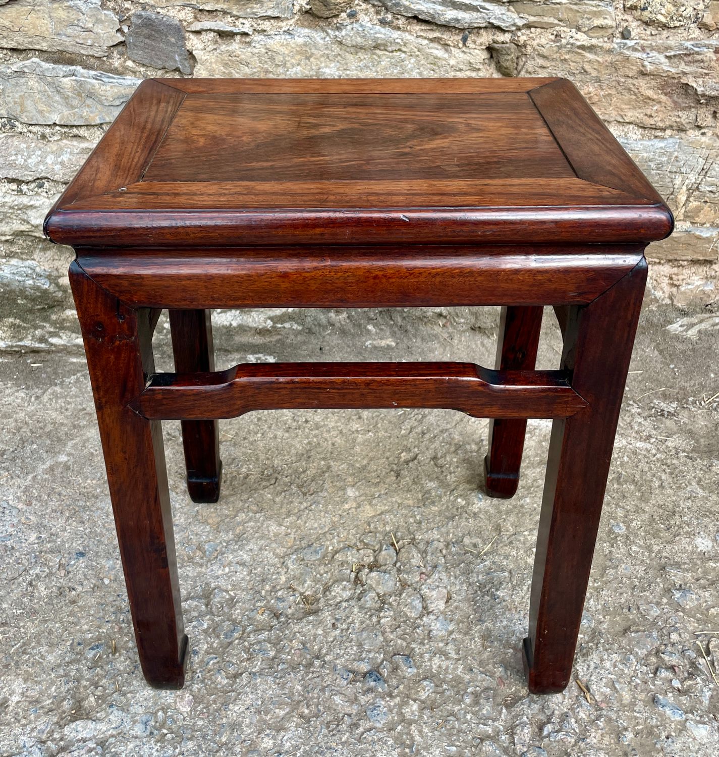 Antique Chinese Hardwood Padauk Table