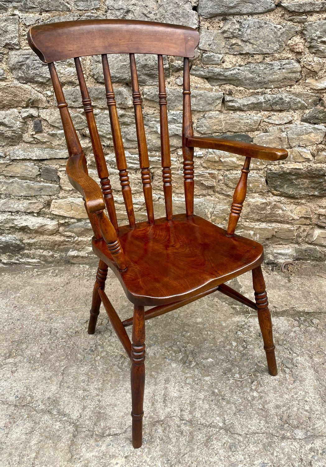 Antique Stick Back Windsor Farmhouse Chair