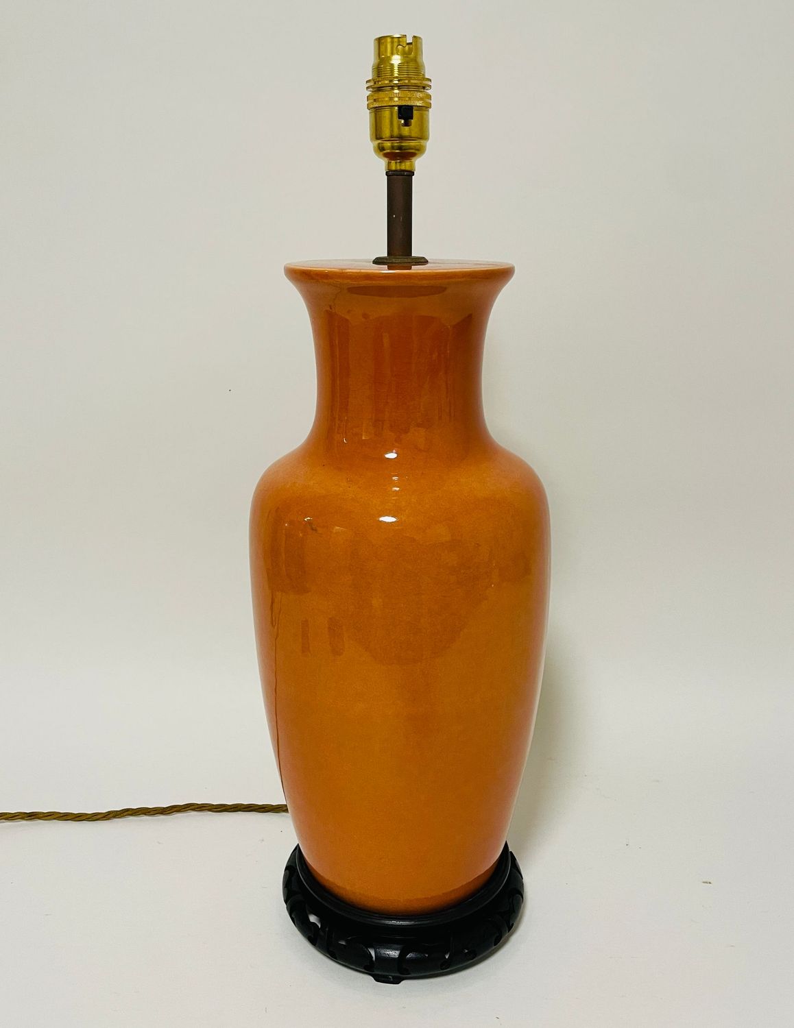 Ceramic Chinese Ginger Jar Style Table Lamp